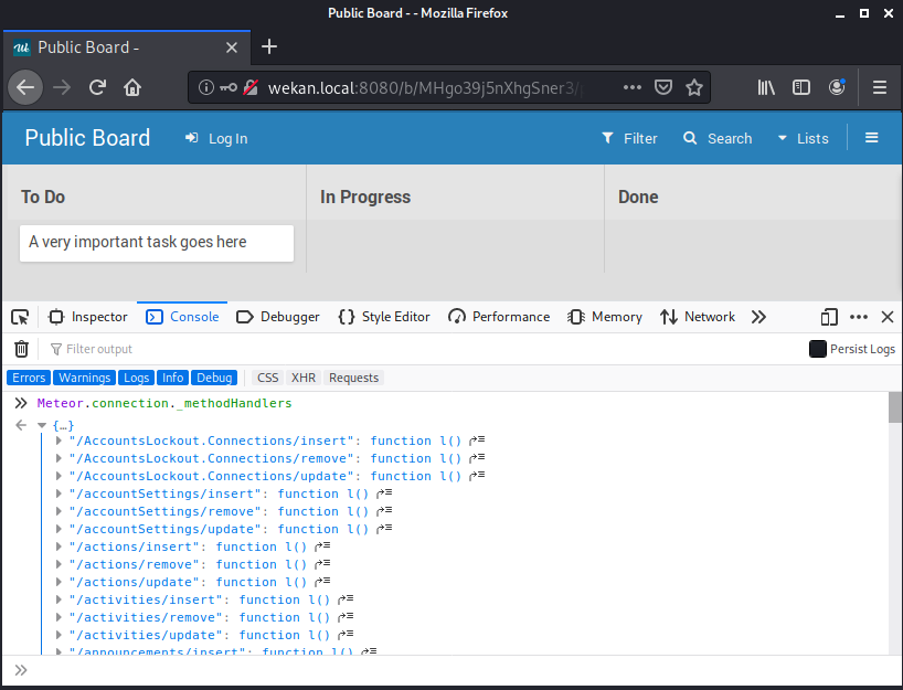 Accessing _methodHanders